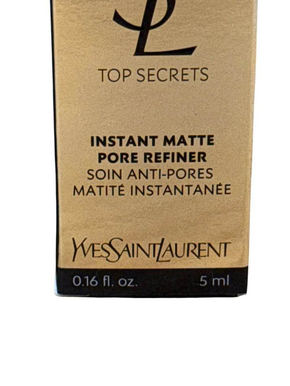 YSL Top Secrets Instant Matte Pore Refiner Minimizer 5ml Mini Travel Size NIB